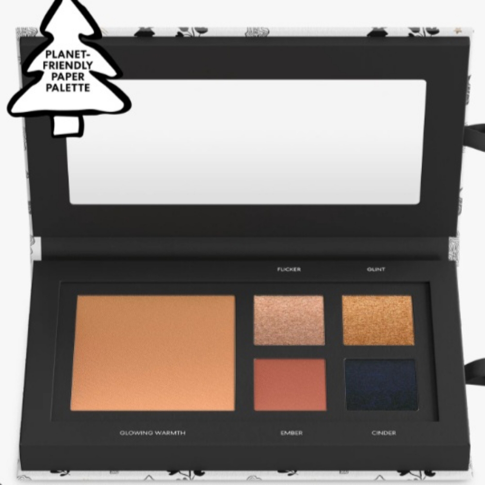 Face cheek and eyes palette